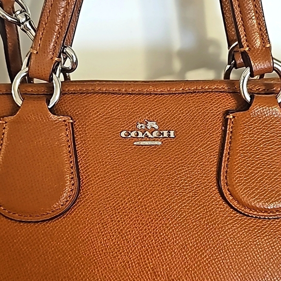 Coach Tan Nolita Satchel, Detachable & Adjustable Strap - Picture 6 of 11